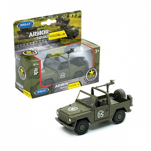 Военный автомобиль с пулемётом (Welly, 99199)